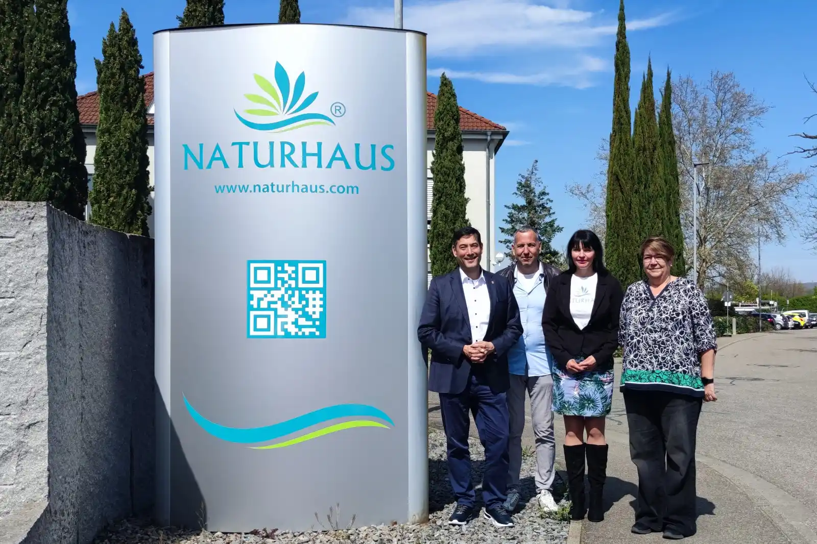Image from Gemeinde Denzlingen: *Bürgermeisterbesuch bei der Naturhaus GmbH* Kürzlich besuchte Rathaus...