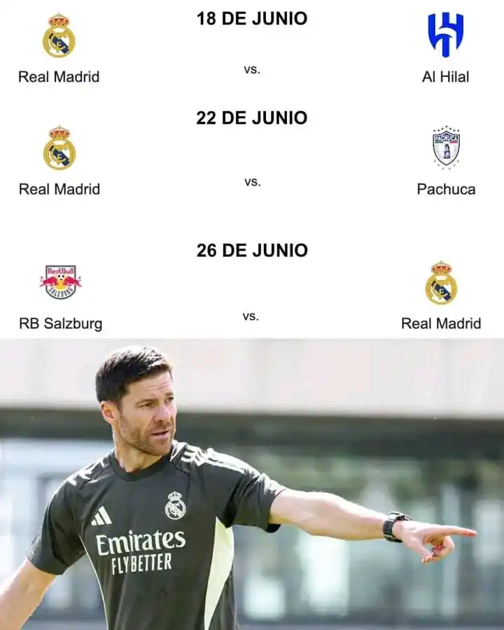 Image from La Casa Del Fútbol⚽. BARCELONA 🇪🇸 / REAL MADRID / MESSI 🇦🇷 / CRISTIANO RONALDO 🇵🇹: ¡¡COMIENZA UNA NUEVA ERA MERENGUE!! 🤩🤍 La era de Xabi Alonso como e...