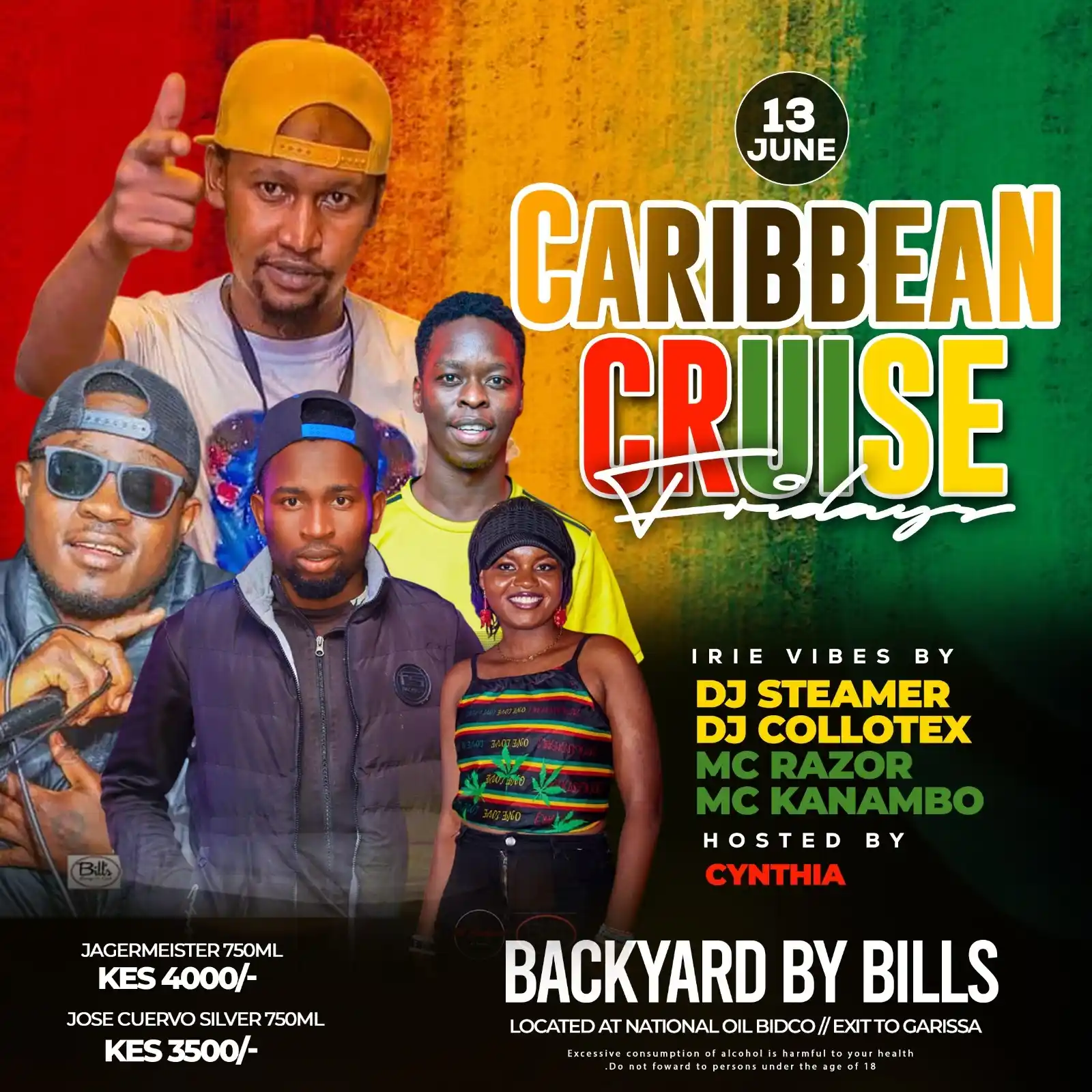 Image from Thika Town Today - 3T: Cruising all Night at *Bill's Lounge and Grill - The Backyard* 🇯🇲💥�...