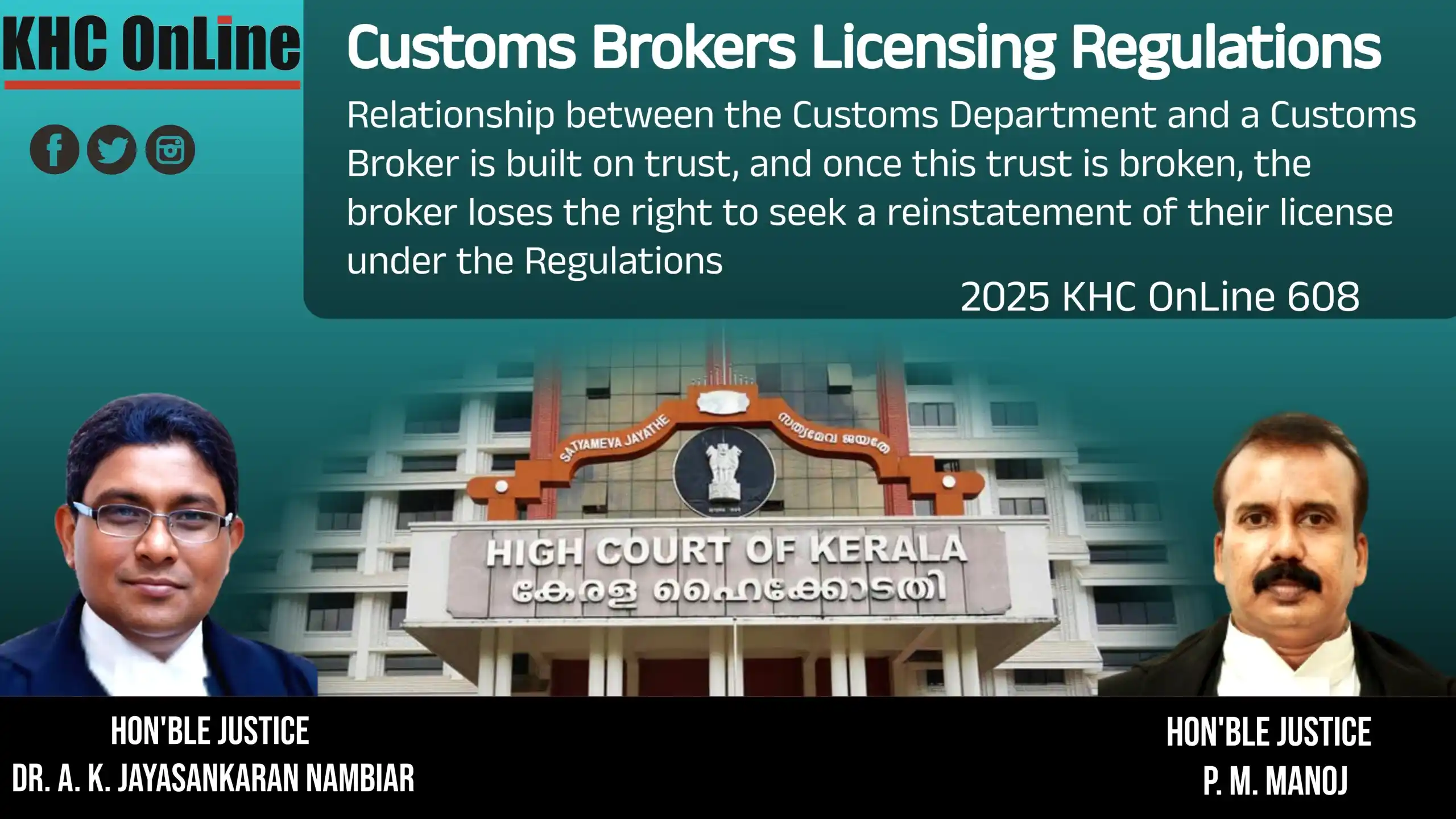 Image from KHC: 🟢 Customs Brokers Licensing Regulations - Relationship between the Cu...