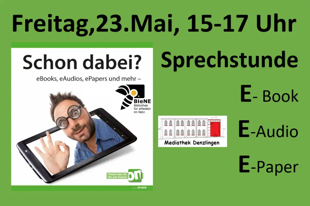 Image from Gemeinde Denzlingen: Diese Woche in der FreiTagZeit der Mediathek: *Erste Schritte mit dem...