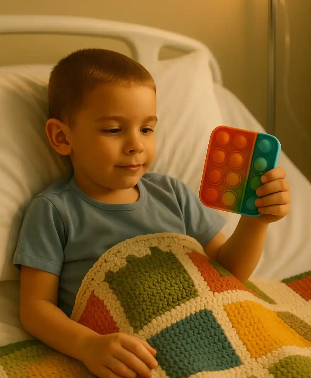 Image from Agencia de Noticias San Luis: 🪁 *Doná juguetes y frazadas a niños del Hospital Pediátrico* Dos cam...