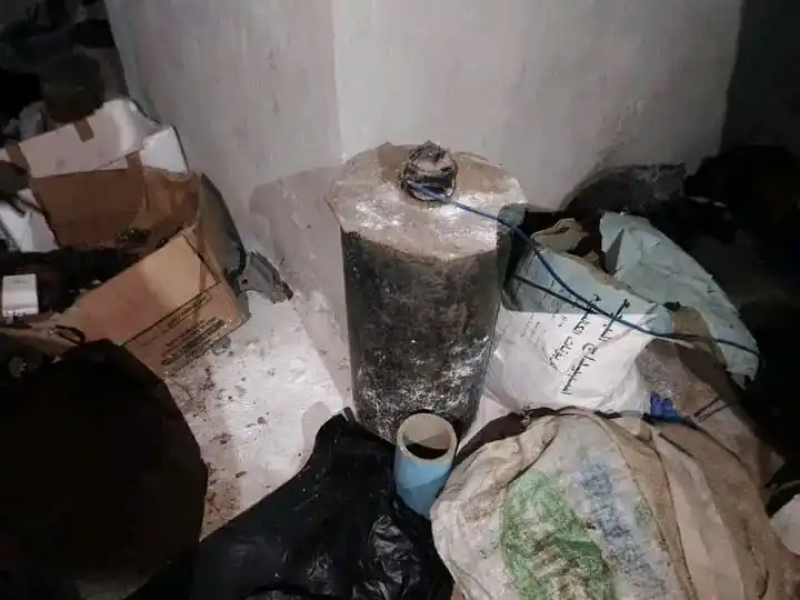 Image from درعا بدقيقة: درعا | كشف مستودع سلاح في جلين وفضـ ح أدوات النظام المجرم ضمن الحملة ...