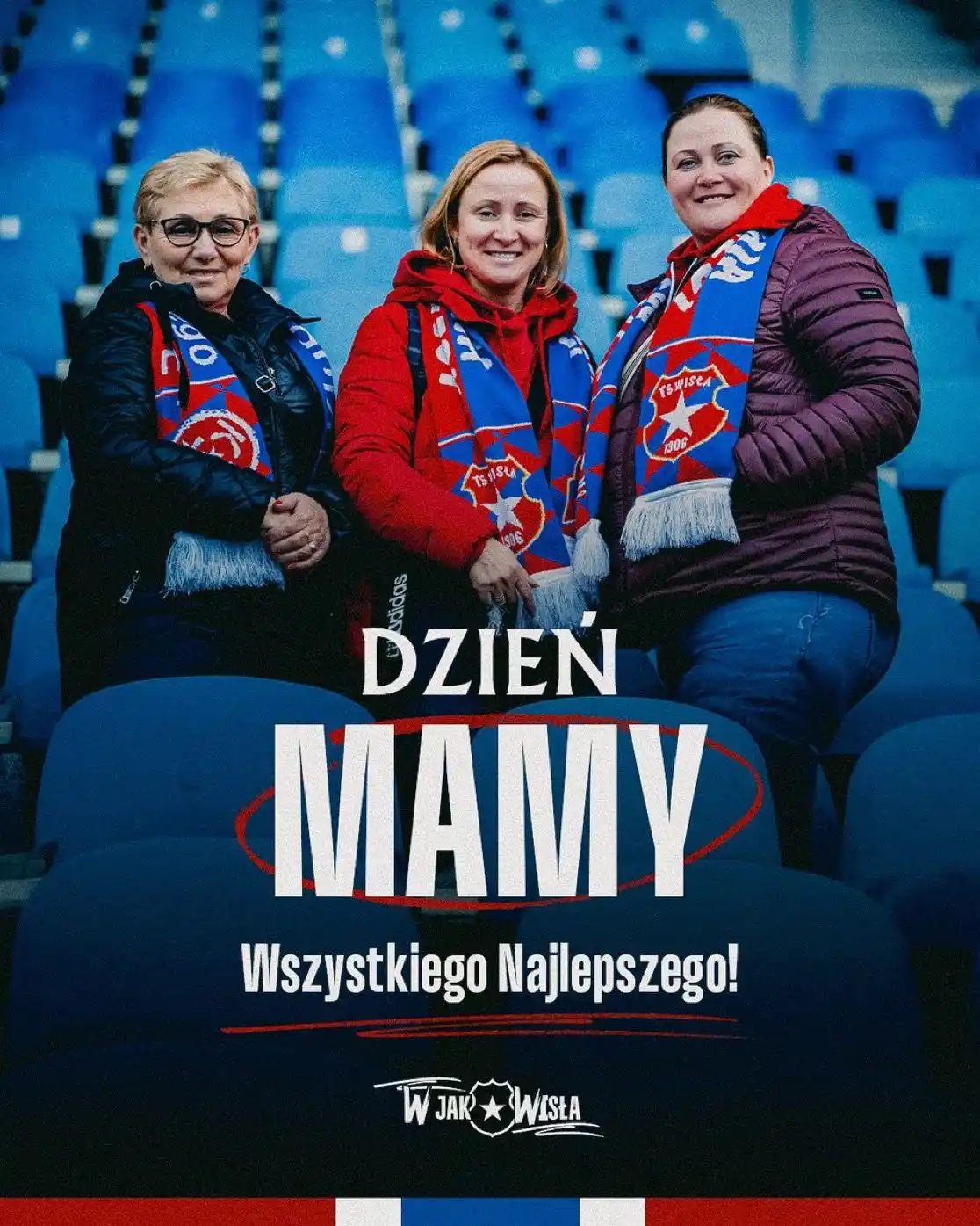 Image from Wisła Kraków 🔵⚪️🔴: Drogie Mamy! Dzisiaj Wasze wyjątkowe święto 😍 Wczorajsze trzy punkty ...