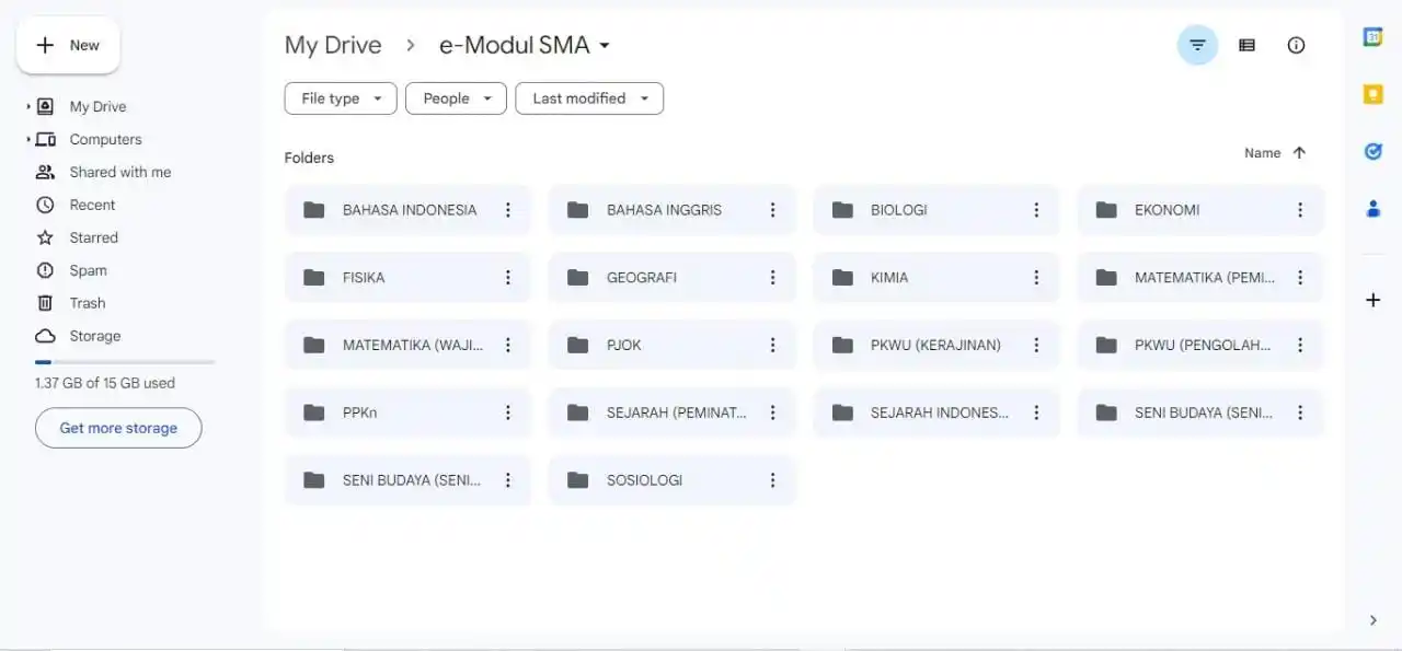 Image from 𓆞 Papermie — Growth ᝰ.ᐟ: `e-Modul SMA` 📚 🏷️ SeiNotes --- Aku punya e-modul SMA lengkap dari...