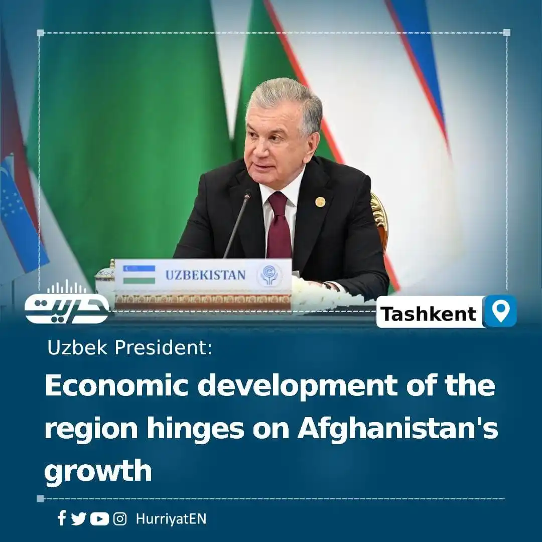 Image from Hurriyat Radio English: Economic development of the region hinges on Afghanistan's growth Dur...
