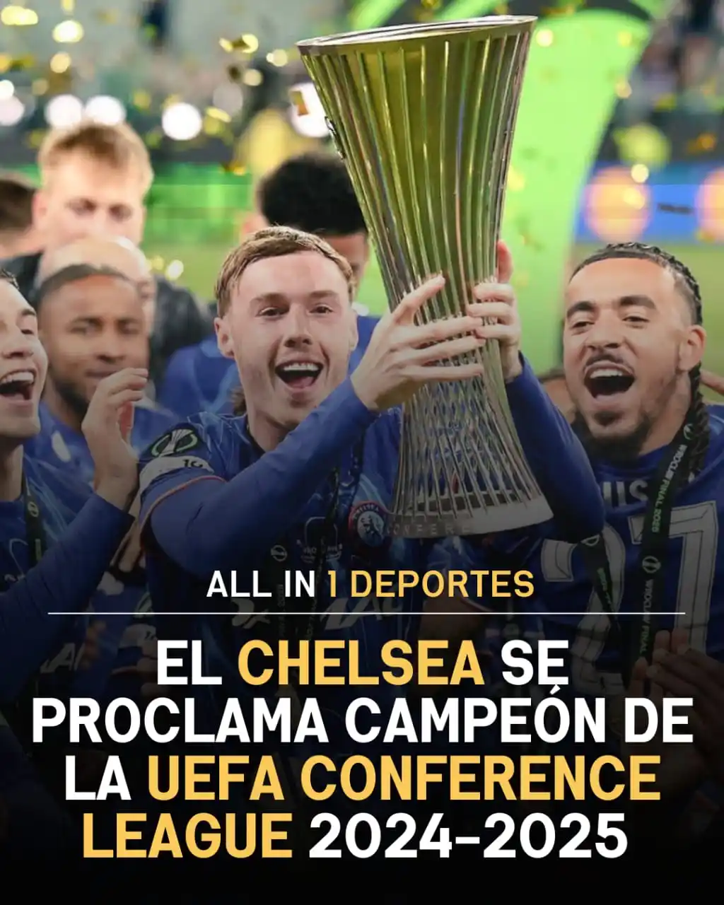 Image from All In 1 Deportes: ¡🏆🔥 EL CHELSEA HACE HISTORIA Y TRUNCA LOS SUEÑOS DEL BETIS! 💙⚽️✨ E...