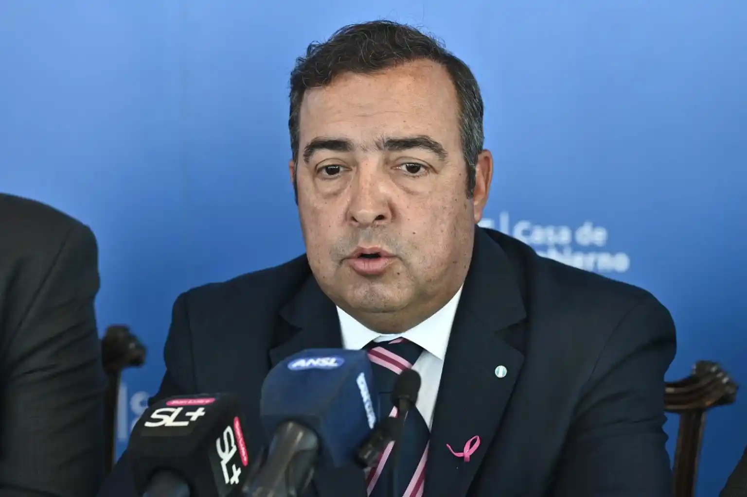 Image from Agencia de Noticias San Luis: ✍🏼 *El Gobernador le aceptó la renuncia al ministro Alfonso Vergés* ...