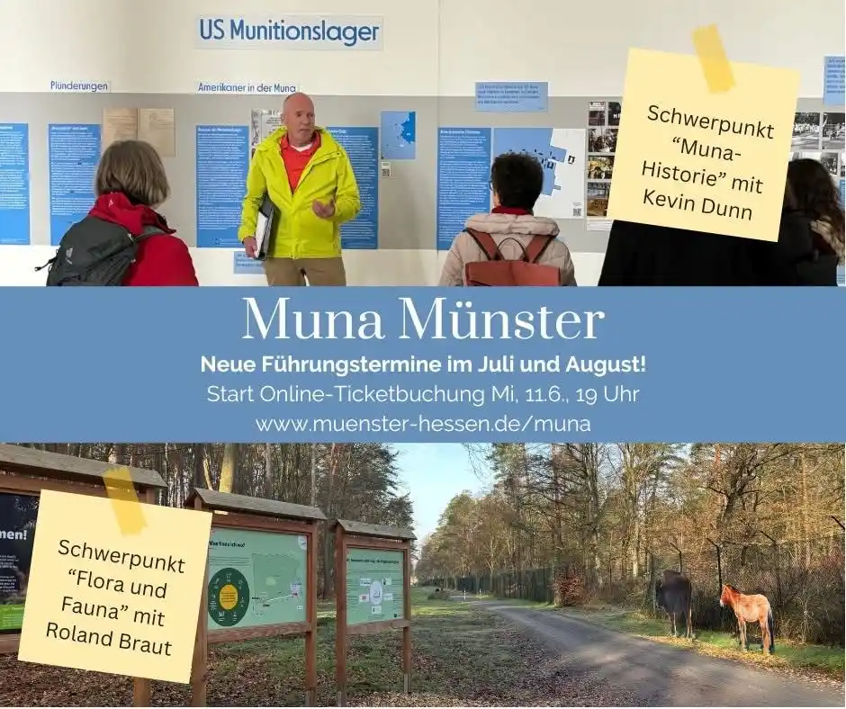 Image from Gemeinde Münster Hessen: 📣ERINNERUNG: Heute Abend um 19 Uhr werden die Juli- und August-Termin...