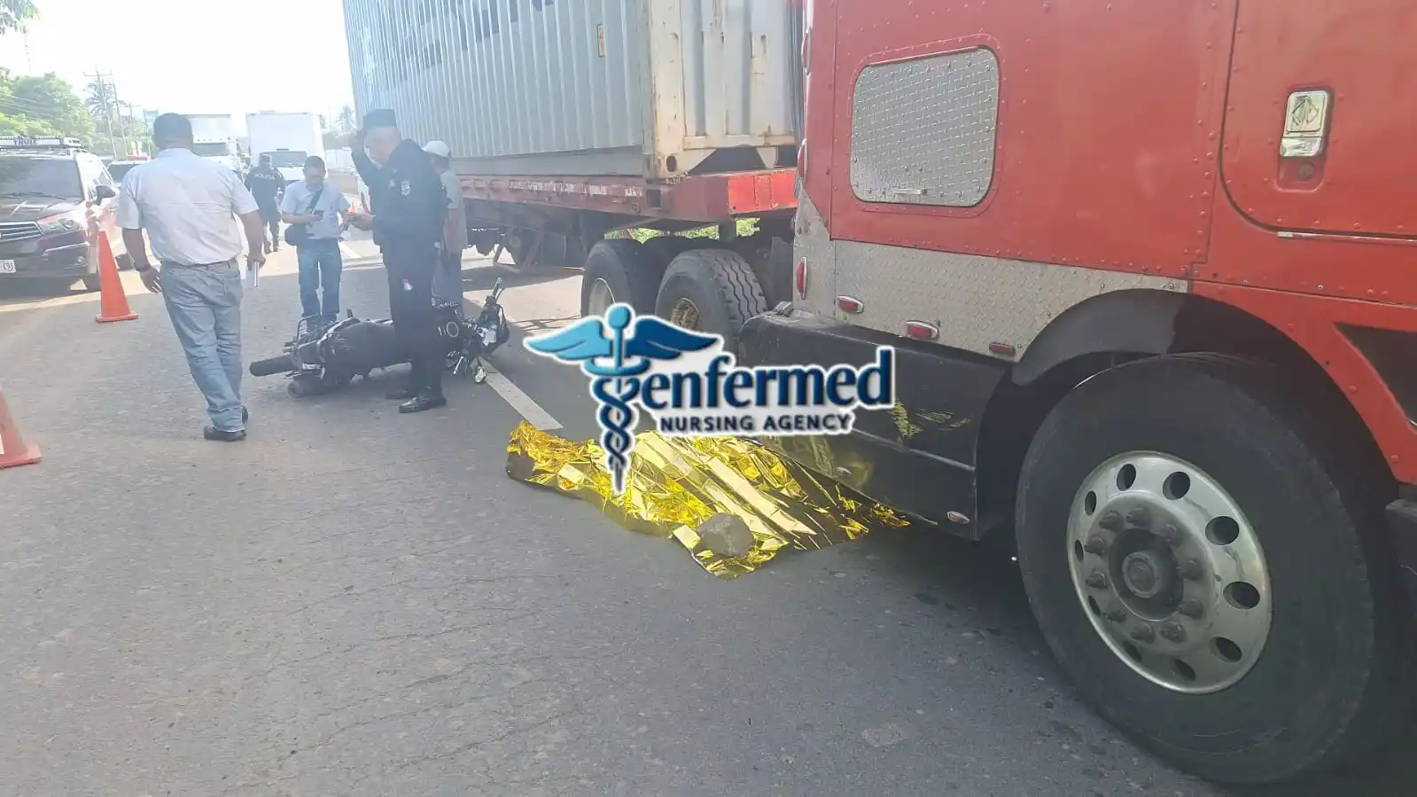 Image from ENFERMED Y Emergencias SV: Este es el motociclista fallecido en carretera a quezaltepeque quedó d...