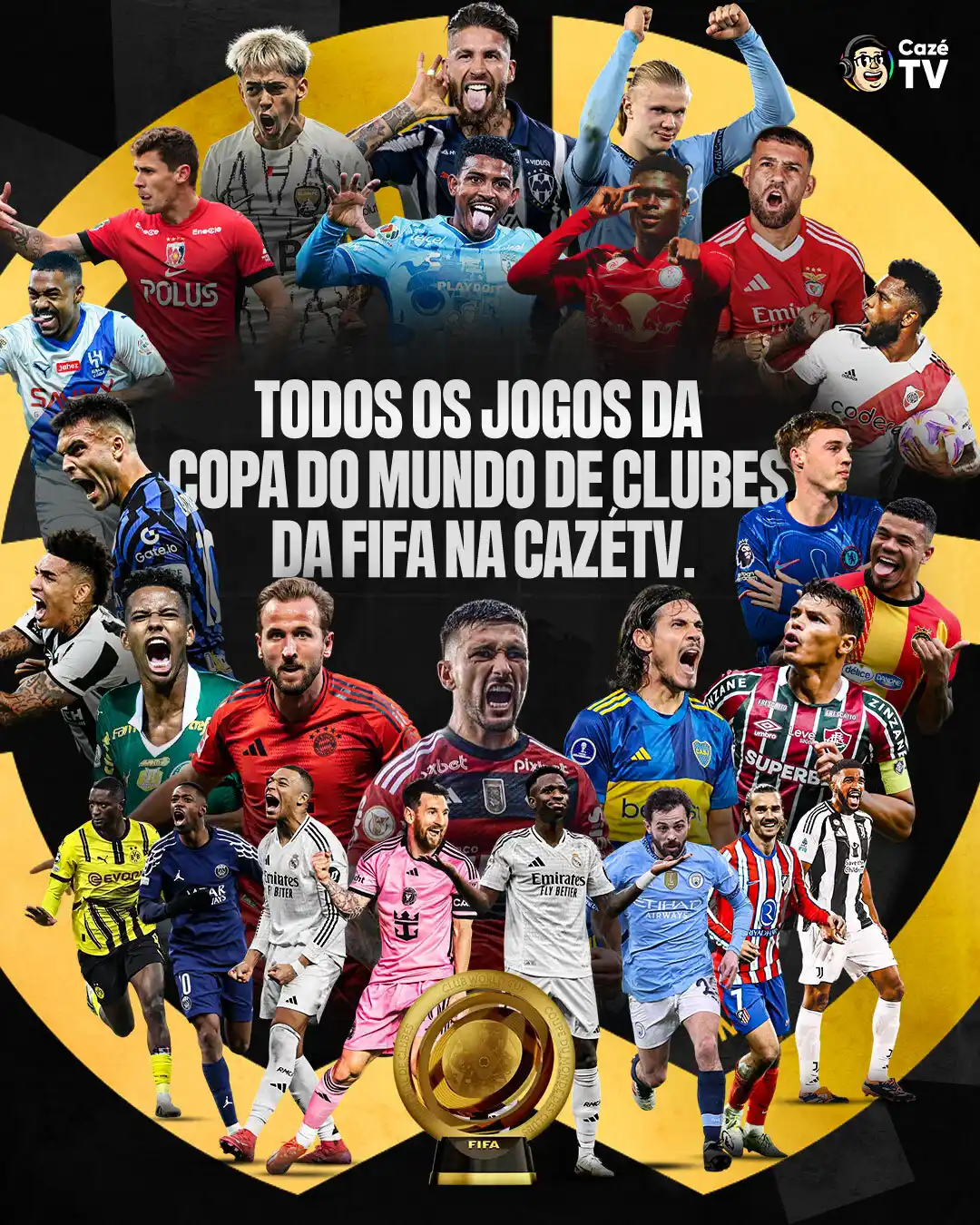 Image from Lance!: 🌍⚽ FALTA POUCO PRA COPA DO MUNDO DE CLUBES COMEÇAR! A ansiedade tá b...