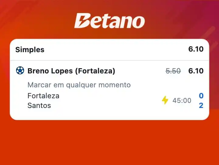 Image from Betano Oficial: Fortaleza atrás do placar! Breno Lopes vai deixar o dele e comandar a ...