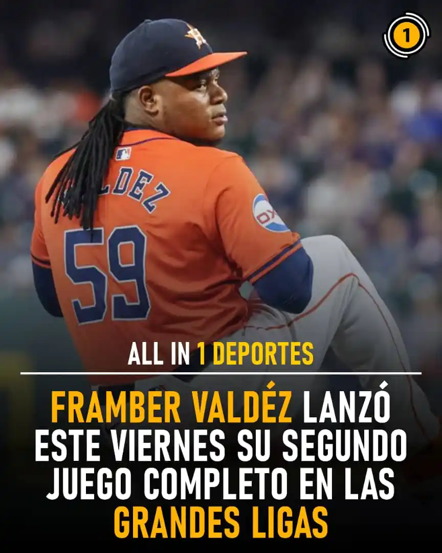 Image from All In 1 Deportes: 🔥 Framber Valdez imparable con juego completo en solo 83 pitcheos 🇩�...