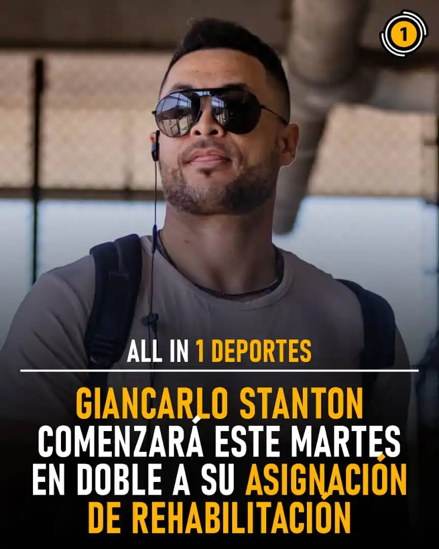 Image from All In 1 Deportes: 🔥 ¡GIANCARLO STANTON ESTÁ DE VUELTA! 💪⚾ El cañonero de los Yankees,...