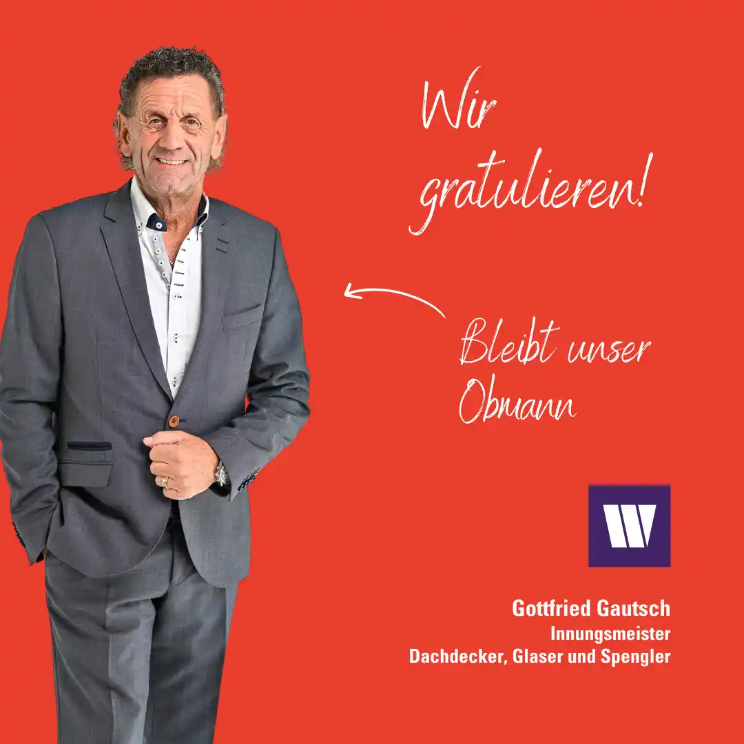 Image from Wirtschaftsbund Kärnten: Gottfried Gautsch aus Kraig ist Dachdecker- und Spenglermeister sowie ...