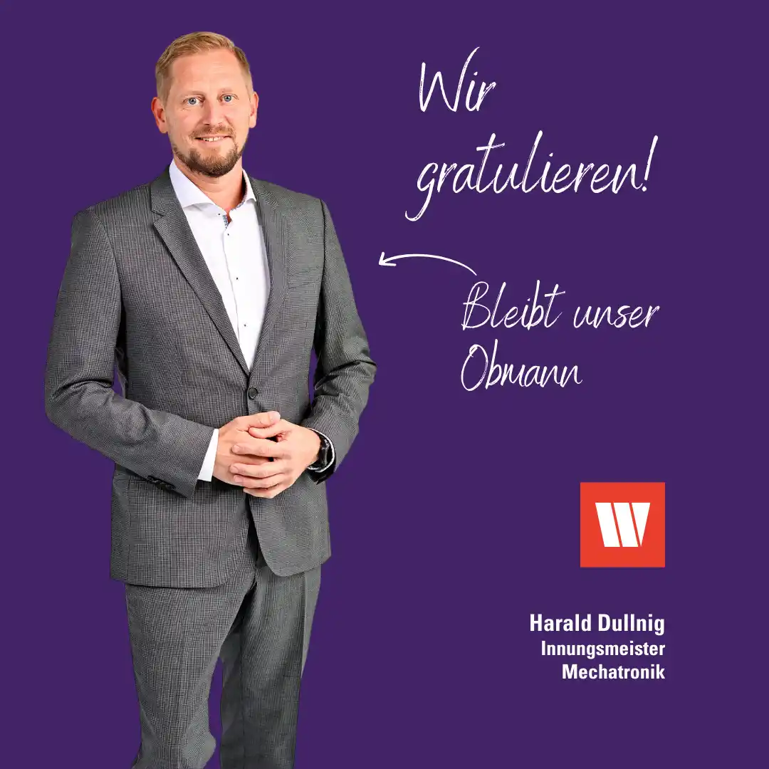 Image from Wirtschaftsbund Kärnten: Harald Dullnig aus Klagenfurt ist Geschäftsführer der Dullnig Elektro ...