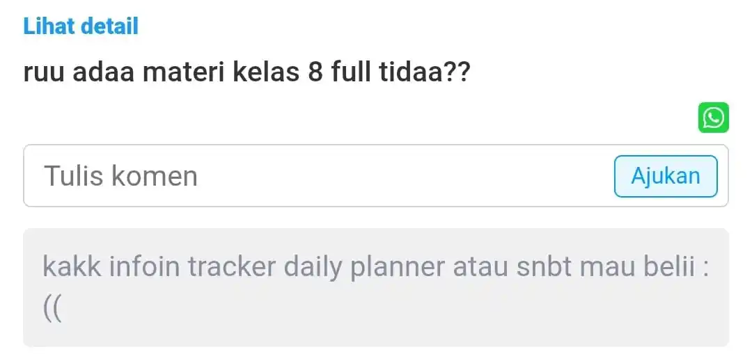 Image from 𓆞 Papermie — Growth ᝰ.ᐟ: Hello, _precious people!_ Ada, dong. Aku kasih semua e-Modul SMP aja, ...