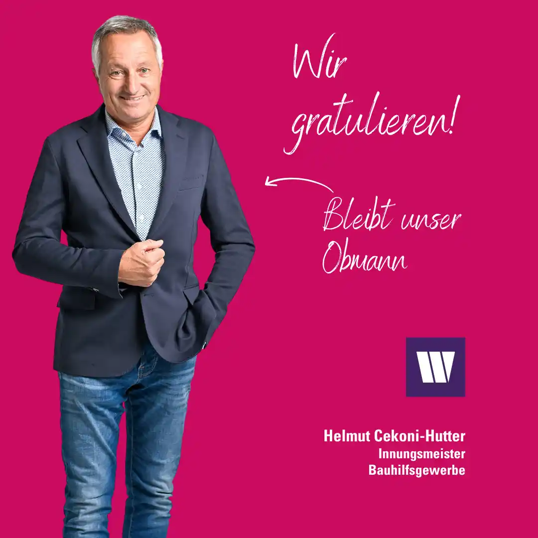 Image from Wirtschaftsbund Kärnten: Helmut Cekoni-Hutter aus Ferlach ist Geschäftsführer der Cekoni-Hutter...