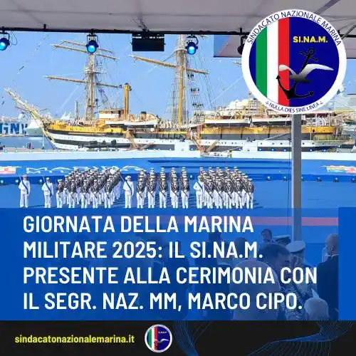 Image from Sindacato Nazionale Marina: 🎖️ Il <a class="text-blue-500 hover:underline cursor-pointer" href="/...