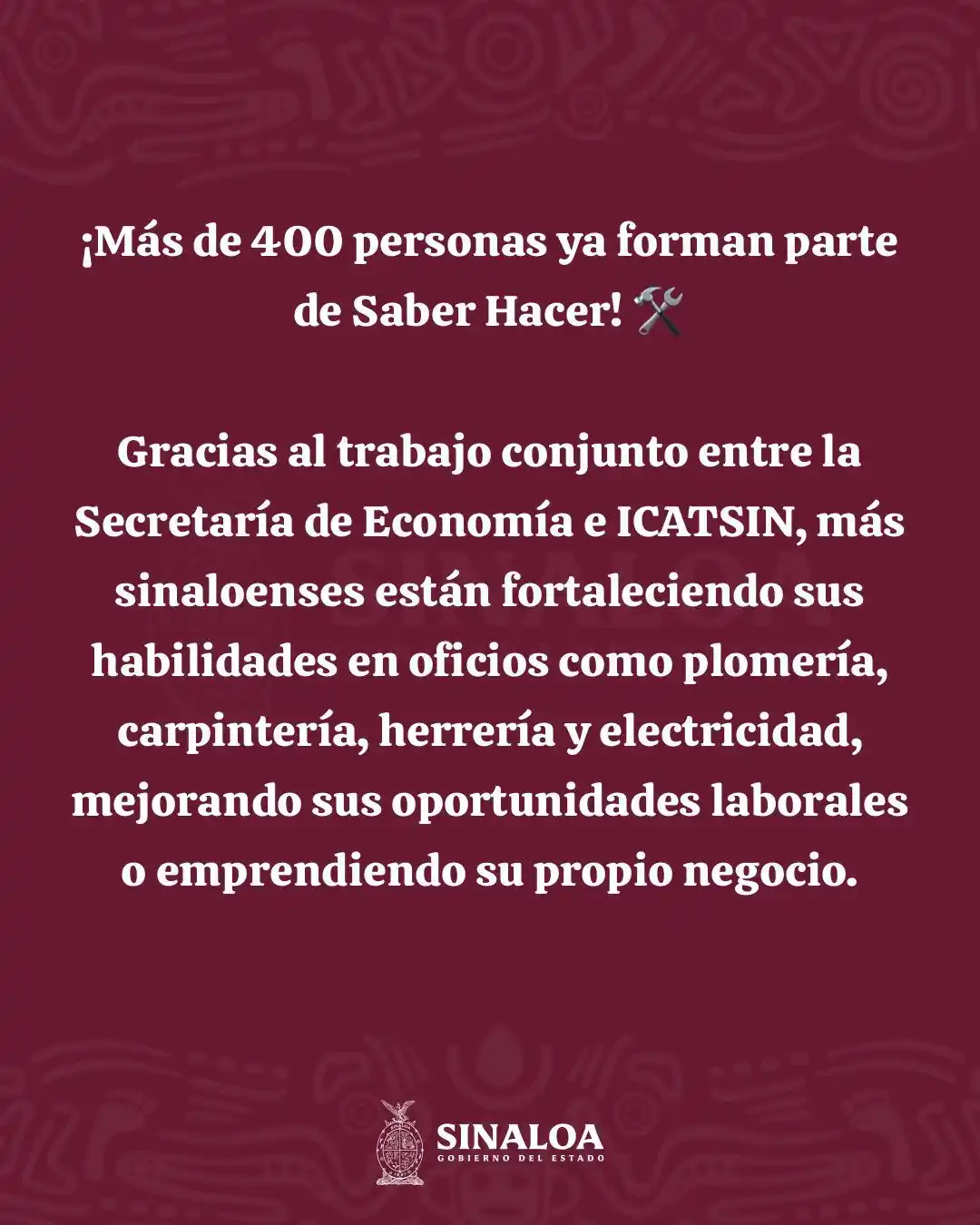 Gobierno del Estado de Sinaloa  post