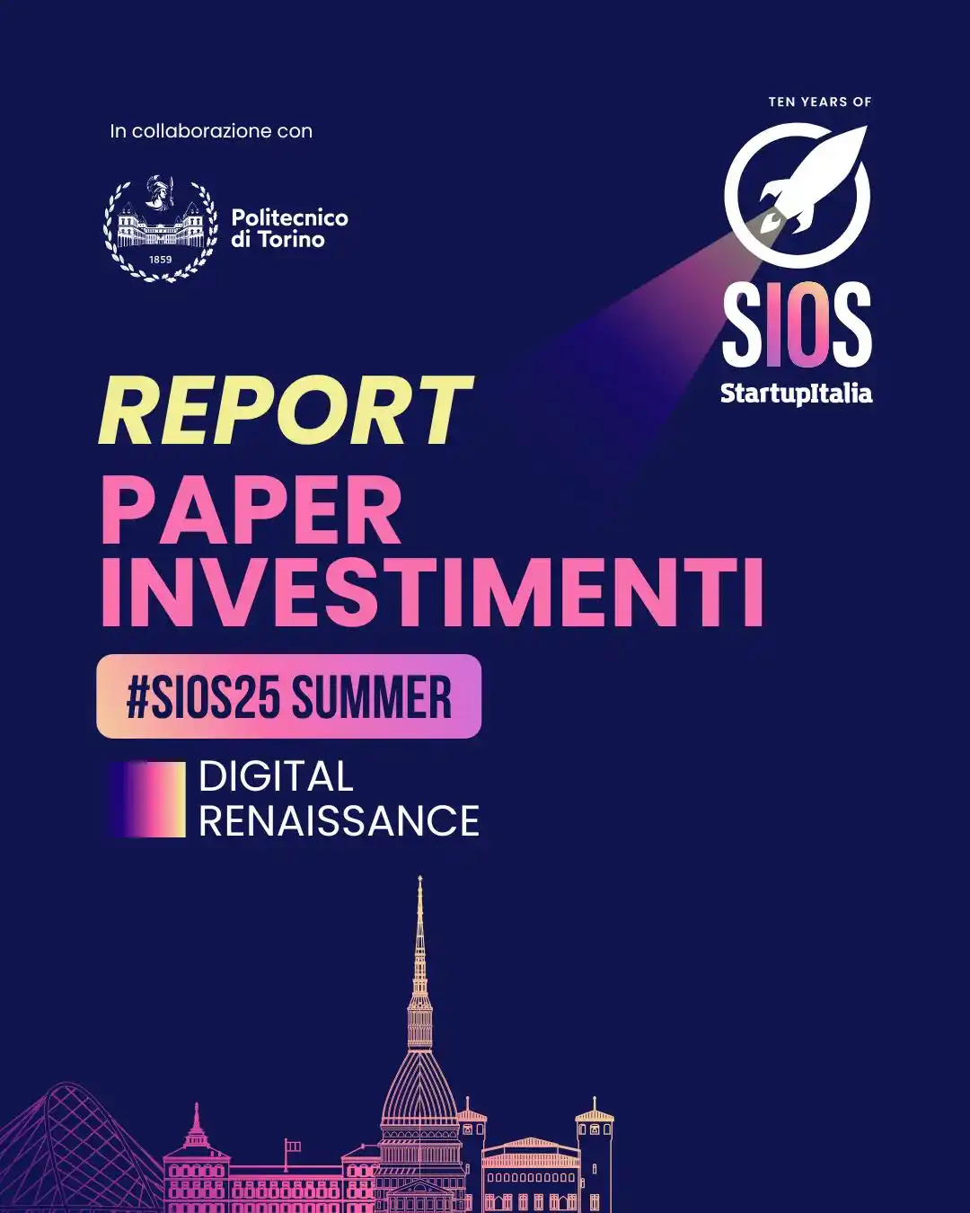 Image from StartupItalia: *La risalita delle startup, round a +38,8% nella prima metà del 2025 [...
