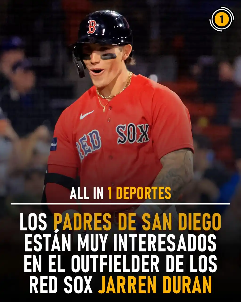 Image from All In 1 Deportes: ¡LOS PADRES QUIEREN A JARREN DURAN! 🇲🇽🚨⚾️🔥 Los San Diego Padres h...