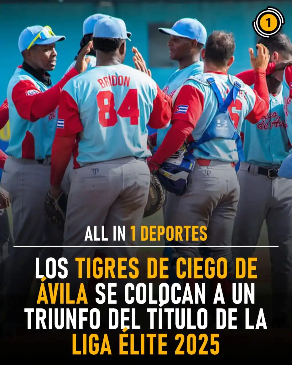 Image from All In 1 Deportes: 🔥 ¡Los Tigres rugen fuerte en la final! 🐯💪 Ciego de Ávila venció 9...