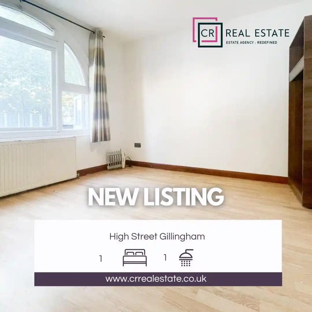 Image from Property to rent in Kent, UK: 🏙️ Modern Studio Flat – High Street, Gillingham 💷 £750 PCM | 🛏️ 1 ...