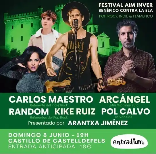 Image from Ajuntament de Castelldefels: 💚 *Música y solidaridad para dar voz a la lucha contra la ELA* 🏰 Es...