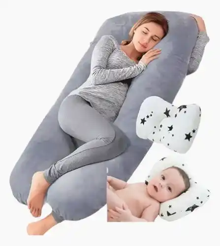 Image from Descuentopedia: ‼️ Oferta en Almohada Embarazo y Lactancia
Almohada Jumbo Para Embara...
