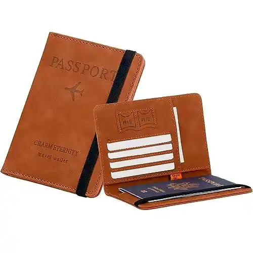 Image from Descuentopedia: ‼️ Oferta en Porta Pasaporte Funda Protectora Viaje RFID
Protege tu v...