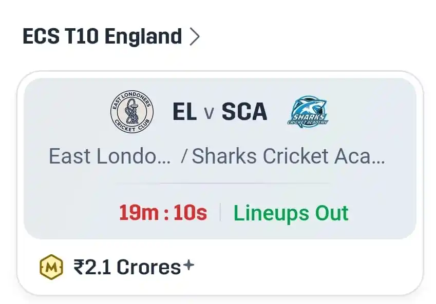 Image from Expert Dream11 Team - Prediction Best Expert Winning Dream 11 Teams - Dream11 Rank 1 GL SL H2H Teams: *ONLY 20 min Left..!*🥳🥳🎉 *After Lineups Pro Teams Added in PRO App....