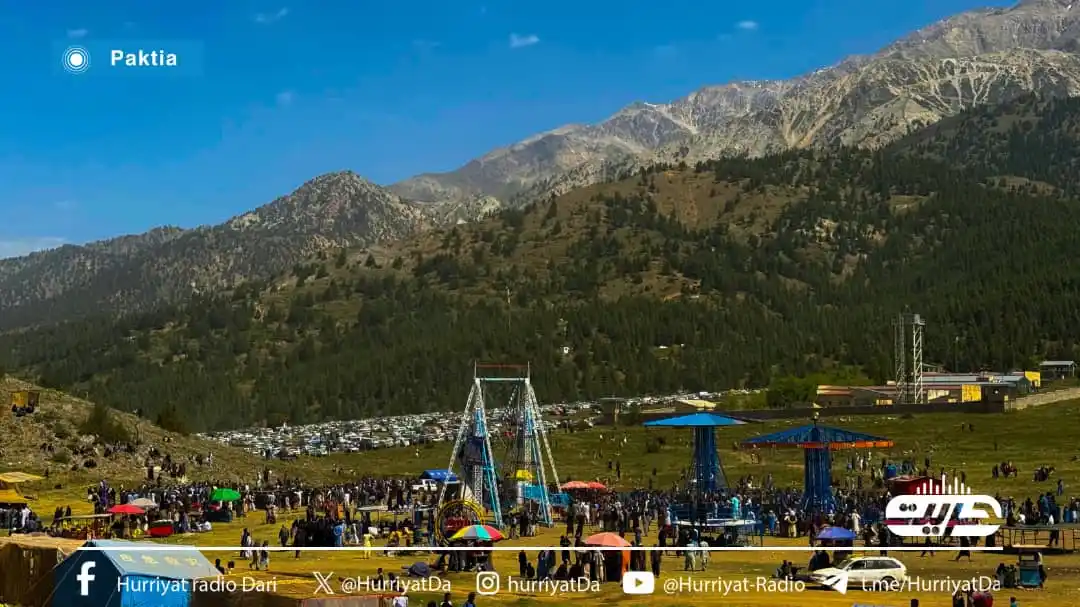Image from Hurriyat Radio English: Over 350,000 visitors explored Zazi Aryub district  Authorities in Pak...