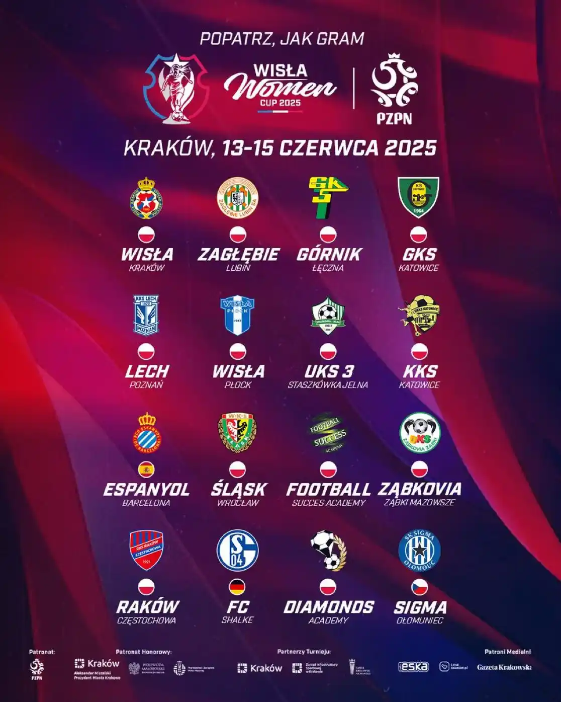 Image from Wisła Kraków 🔵⚪️🔴: Przyjdź na R22 w weekend 14-15 czerwca i popatrz, jak młode zawodniczk...