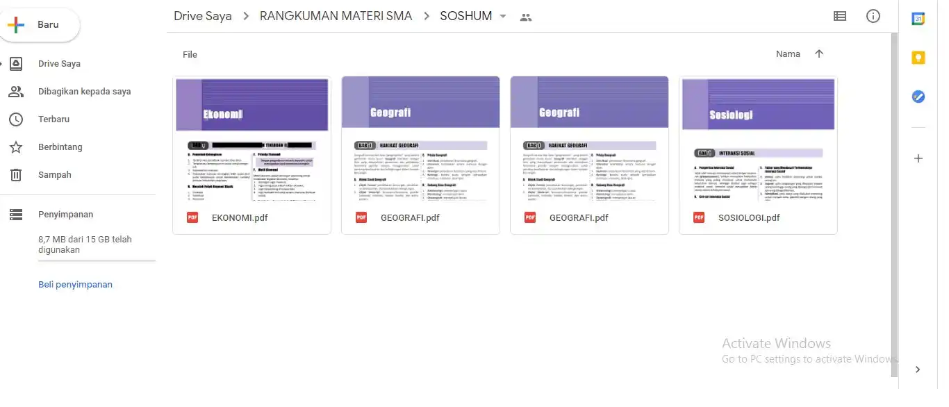 Image from 𓆞 Papermie — Growth ᝰ.ᐟ: `Rangkuman Materi SMA` 💡 🏷️ SeiNotes --- Aku juga punya rangkuman ...