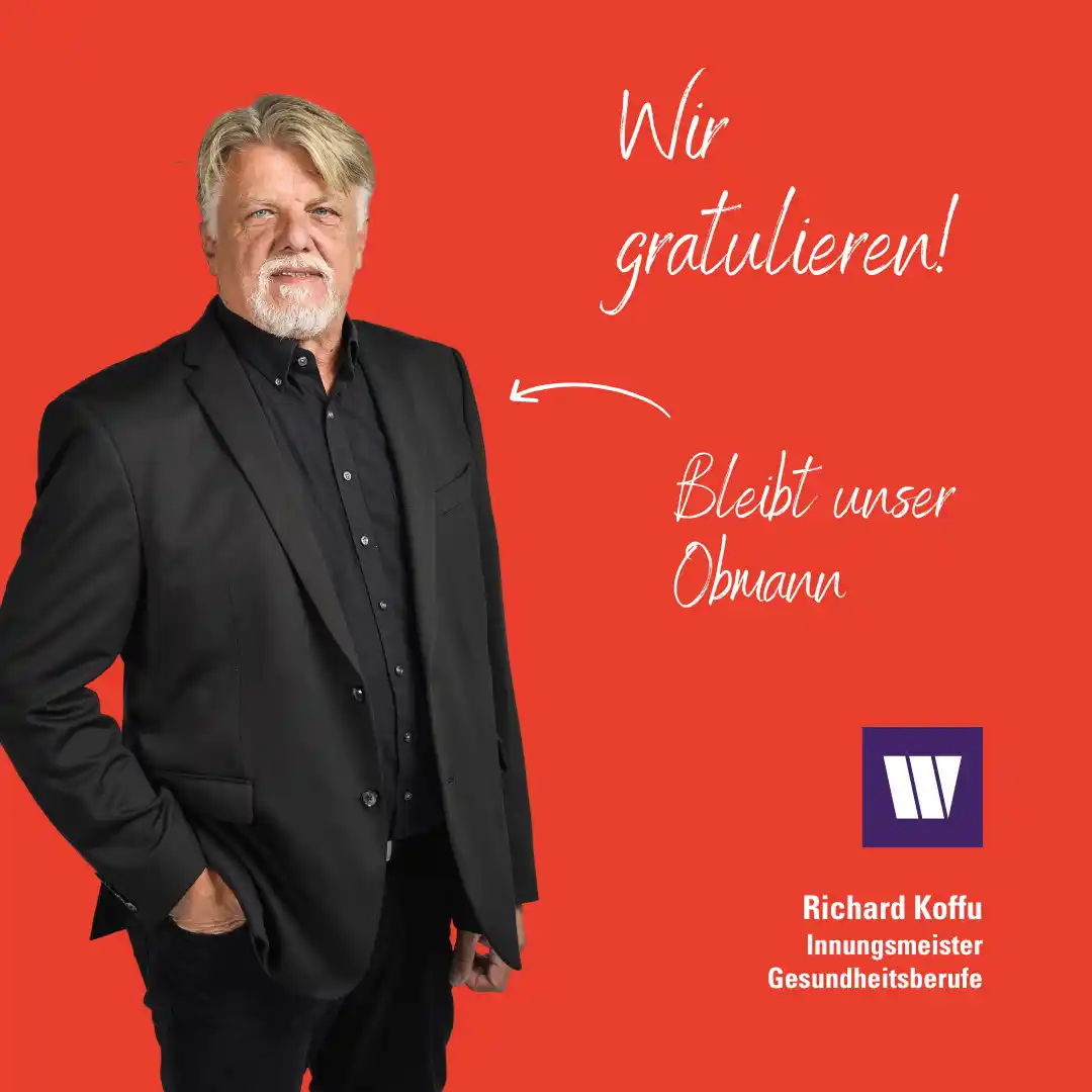 Image from Wirtschaftsbund Kärnten: Richard Koffu aus Feldkirchen ist seit über 40 Jahren als Zahntechnike...
