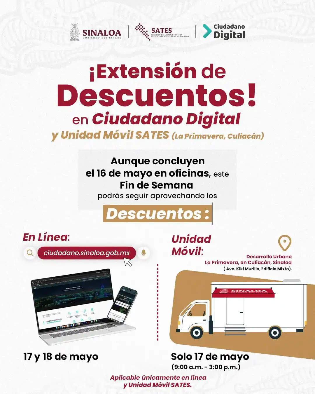 Gobierno del Estado de Sinaloa  post