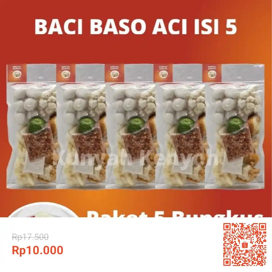 Image from INFO PROMO DISKON RACUN BELANJA | SHOPEE LAZADA TOKOPEDIA BLIBLI TIKTOK HIDDEN GEMS DAGET SHOPEE THR: Temukan Baso aci 5 bungkus hemat / baso aci hot jeletot / bakso aci kh...