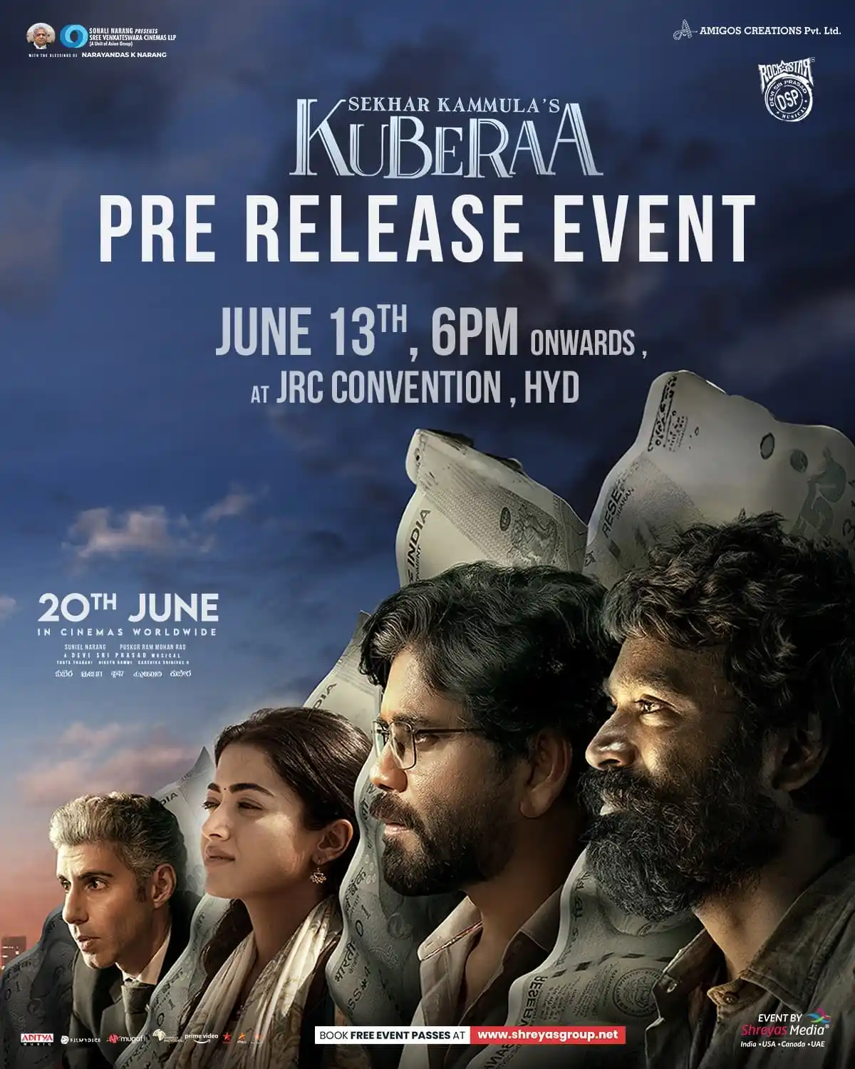 Image from Dhanush Ultra HD Pics: The pre-release event of <a class="text-blue-500 hover:underline curso...