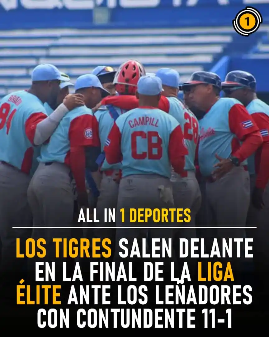 Image from All In 1 Deportes: 🐯 ¡Tigres imparables en el arranque de la Final! ⚾🔥 Los Tigres de C...