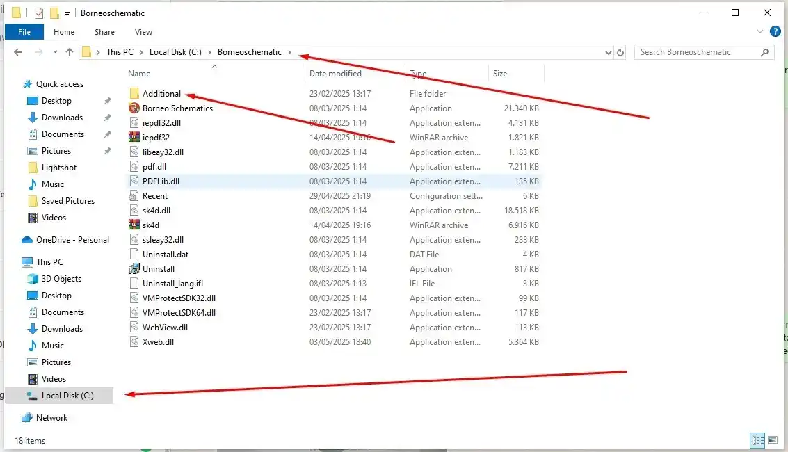 Image from UNLOCKTOOL OFFICIAL: try installing the vc redist in the borneo file, go to the c borneo f...