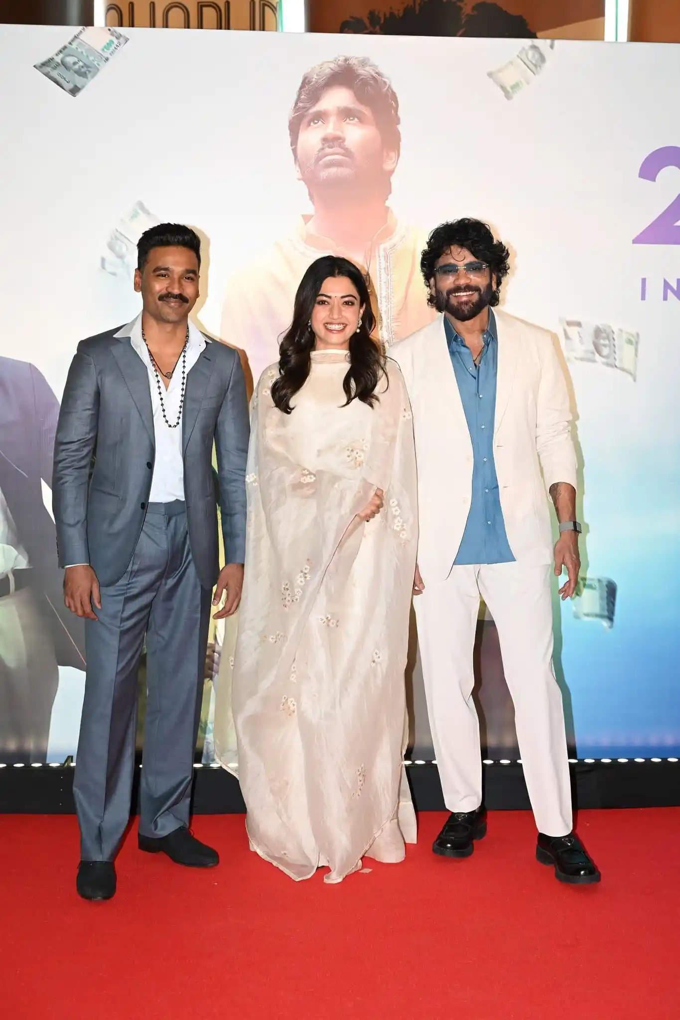 Image from Dhanush Ultra HD Pics: Unforgettable vibes at Mumbai’s grand <a class="text-blue-500 hover:un...