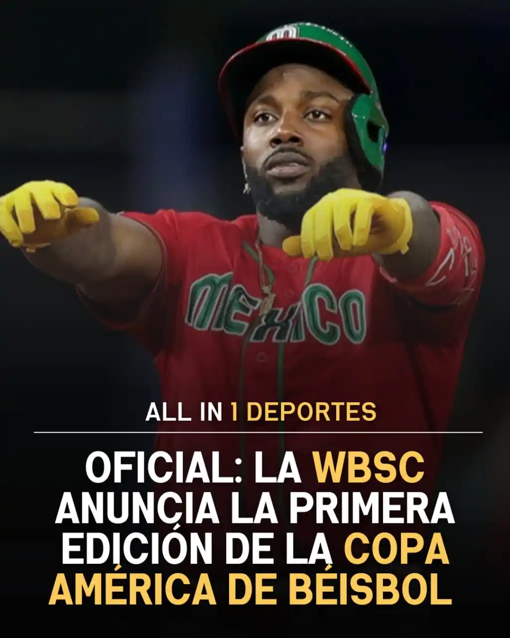 Image from All In 1 Deportes: 🇺🇸🇲🇽⚾ ¡Llega la Copa América de Béisbol Profesional! ⚾🇵🇦🇻🇪 ¡L...