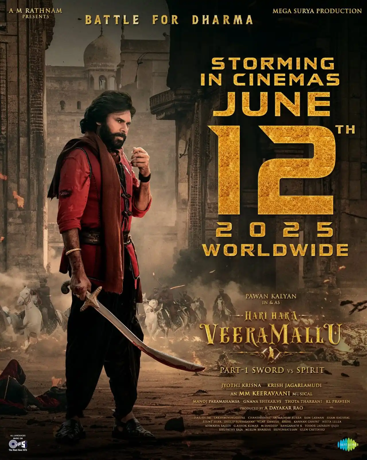 Image from Blue Sky Movie Updates: Veera's arrival on June 12th 💥🗡️ <a class="text-blue-500 hover:unde...