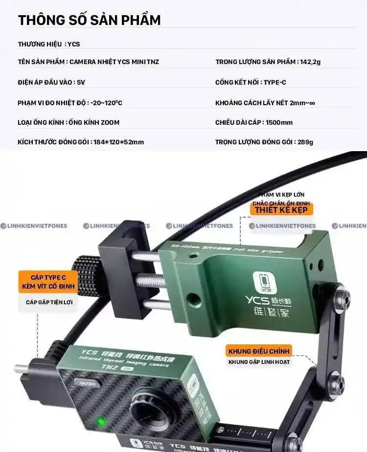 Image from UNLOCKTOOL OFFICIAL: 🔥 YCS TNZ Microscope Infrared Thermal Imaging Camera for Motherboard ...