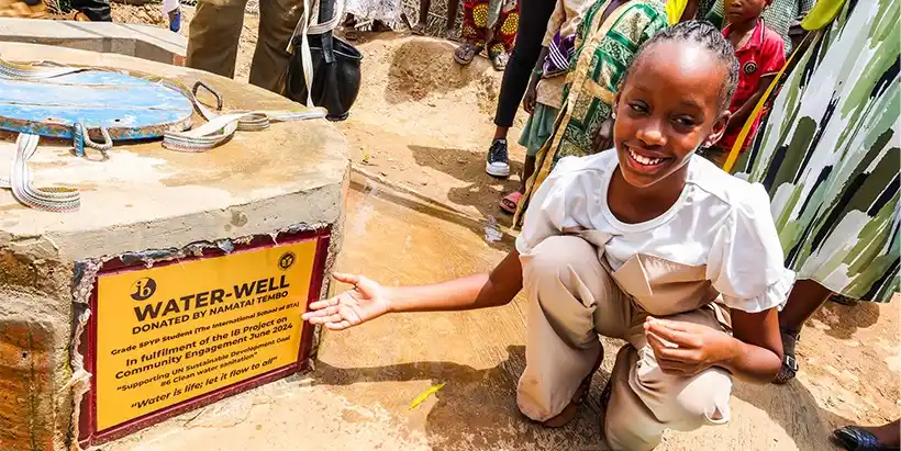 Image from IITA: *Young Namatai brings clean water to Aleelo Village: A remarkable jour...