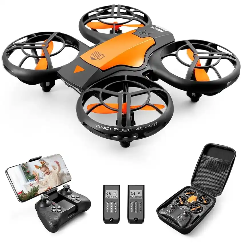 Image from Offerte pazze: 👀 4DRC V8 720P Drone con Telecamera HD FPV, Quadricottero RC con Tele...
