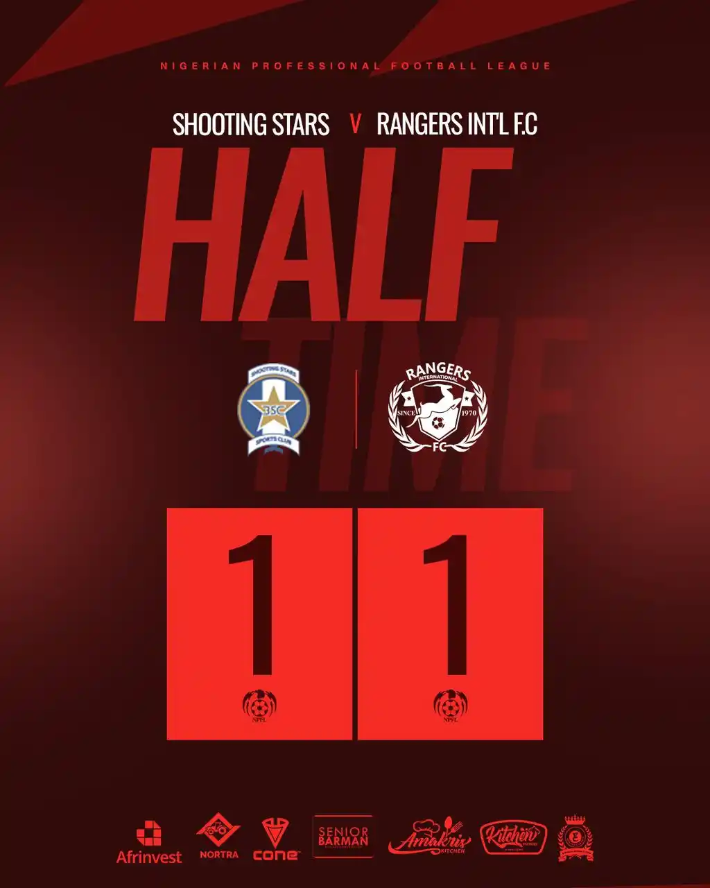 Image from Rangers International FC: A goal apiece in the first half. <a class="text-blue-500 hover:underl...