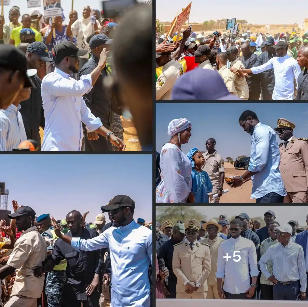Image from ✨🇸🇳TOUT CE QUI SE PASSE AU SÉNÉGAL: *À Ndiayène Pendao, le Président de la République, Son Excellence Bass...