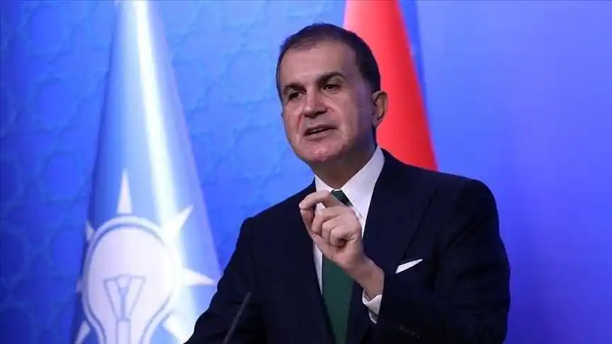 Image from TRT عربي: المتحدث باسم حزب العدالة والتنمية التركي عمر جليك حول الهجوم الإسرائيل...